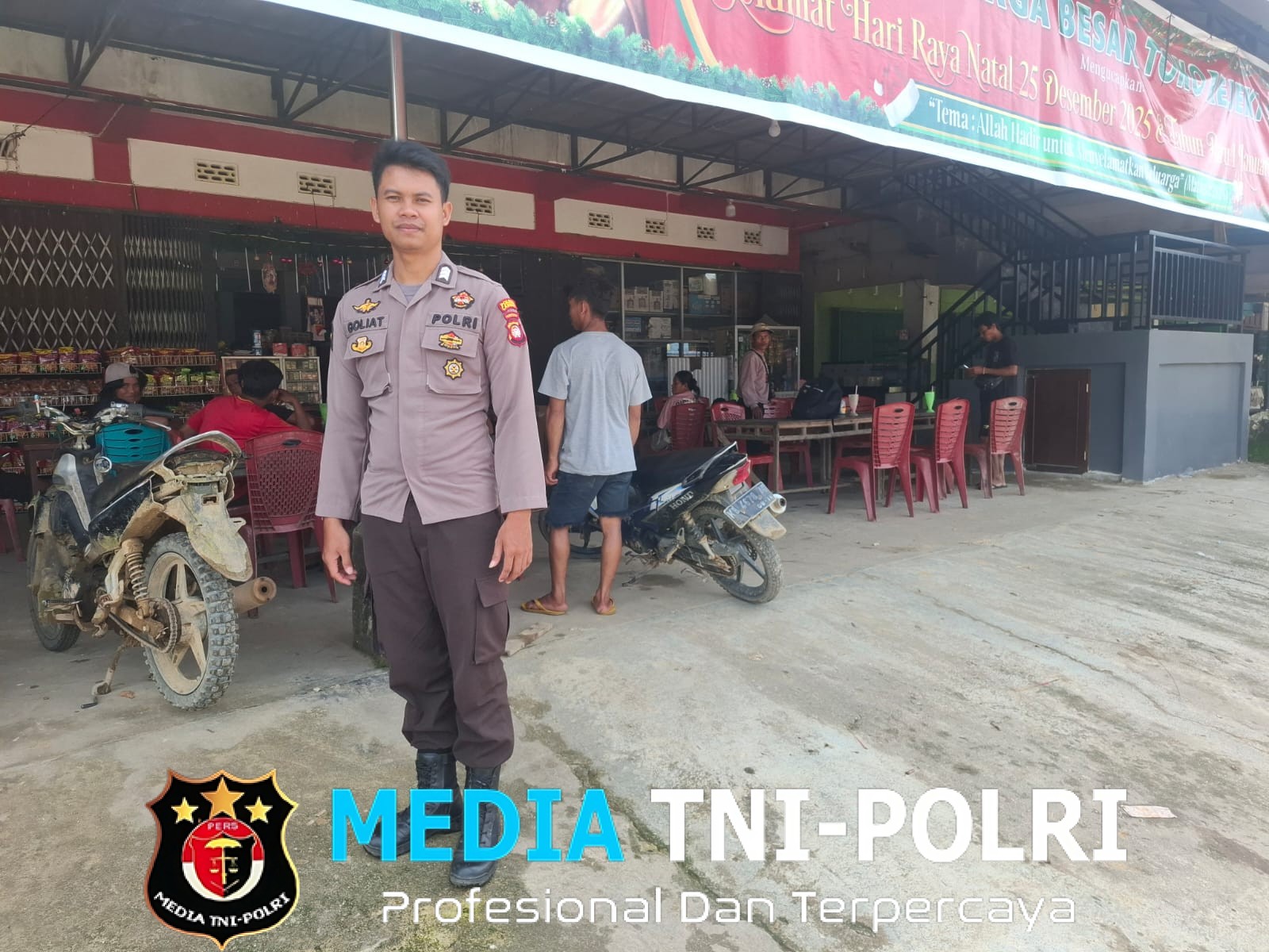 Patroli Siang Polsek Kuala Behe, Wujud Nyata Ciptakan Kamtibmas Kondusif