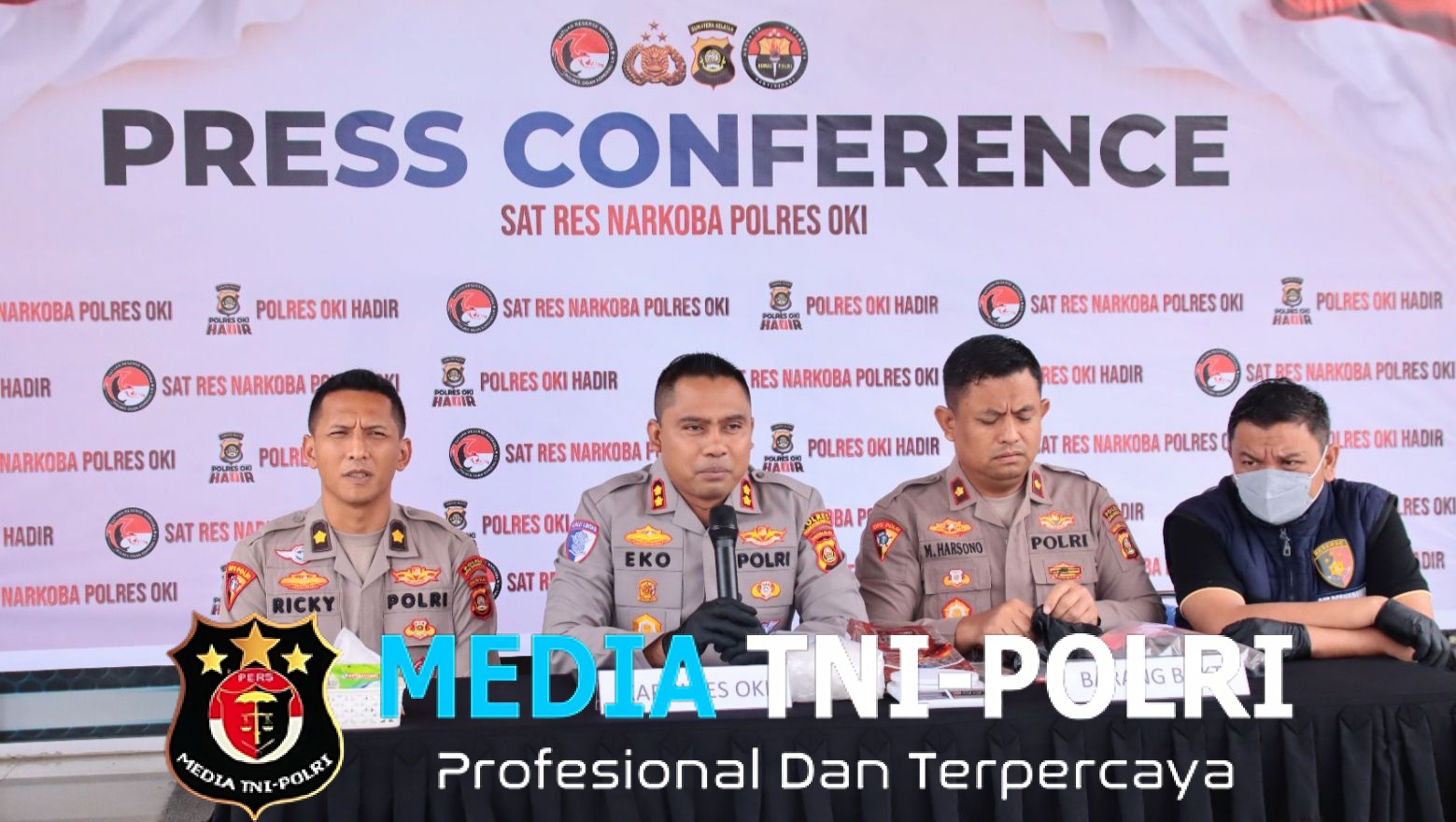 Polres OKI Ungkap Peredaran 1,06 Kg Sabu di Tulung Selapan, Dua Pelaku Diamankan