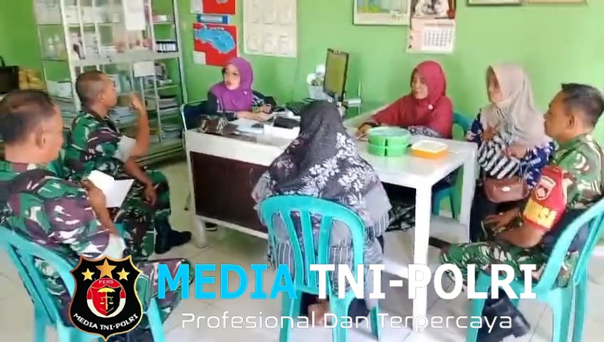 Babinsa Lakukan Pendataan Akurat Balita, Ibu Hamil dan Menyusui Guna Mendukung Program MBG