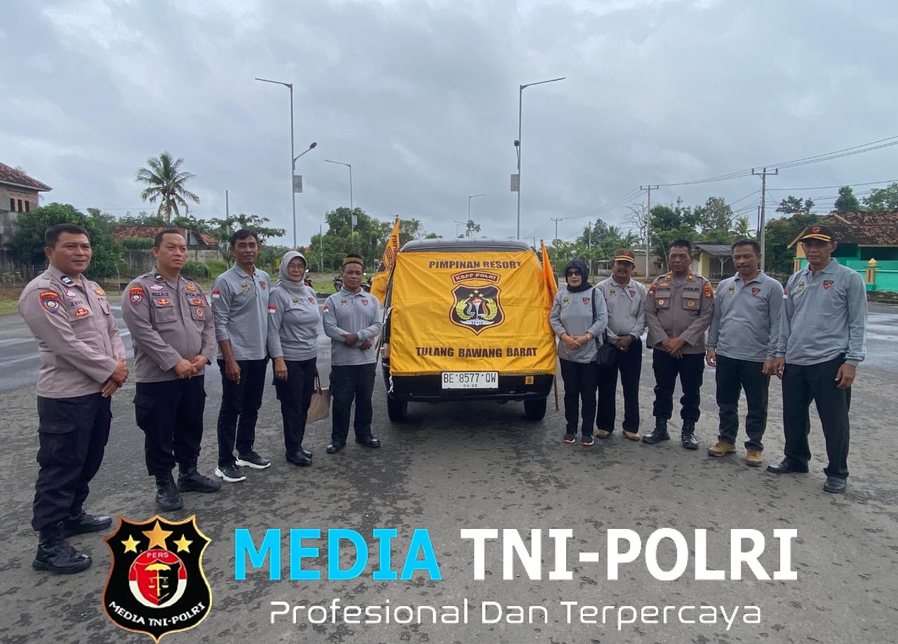 Sat Binmas Polres Tulang Bawang Barat bersama KBPP Polri Gelar Kegiatan Sahabat Binmas “Jumat Berkah Berbagi