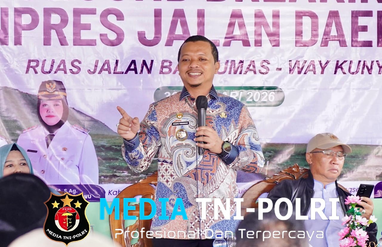 Ground Breaking Jalan Banyumas–Way Kunyir, Dorong Konektivitas dan Ekonomi Wilayah Utara Pringsewu