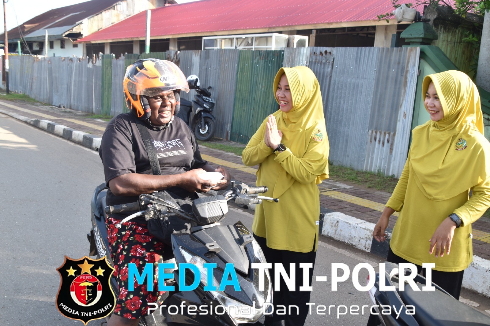 Persit KCK Kodim 1707/Merauke Gelar Jumat Berkah