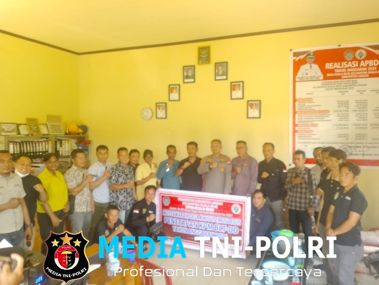Kapolsek Kuala Behe Hadiri Kegiatan Musdessus Penetapan KPM BLT-DD Desa Kuala Behe T.A 2026