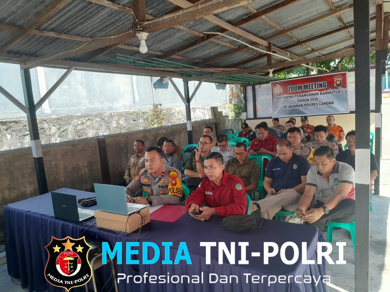 Bersatu Cegah Karhutla, Polsek Mandor Ajak Semua Elemen Jaga Lingkungan