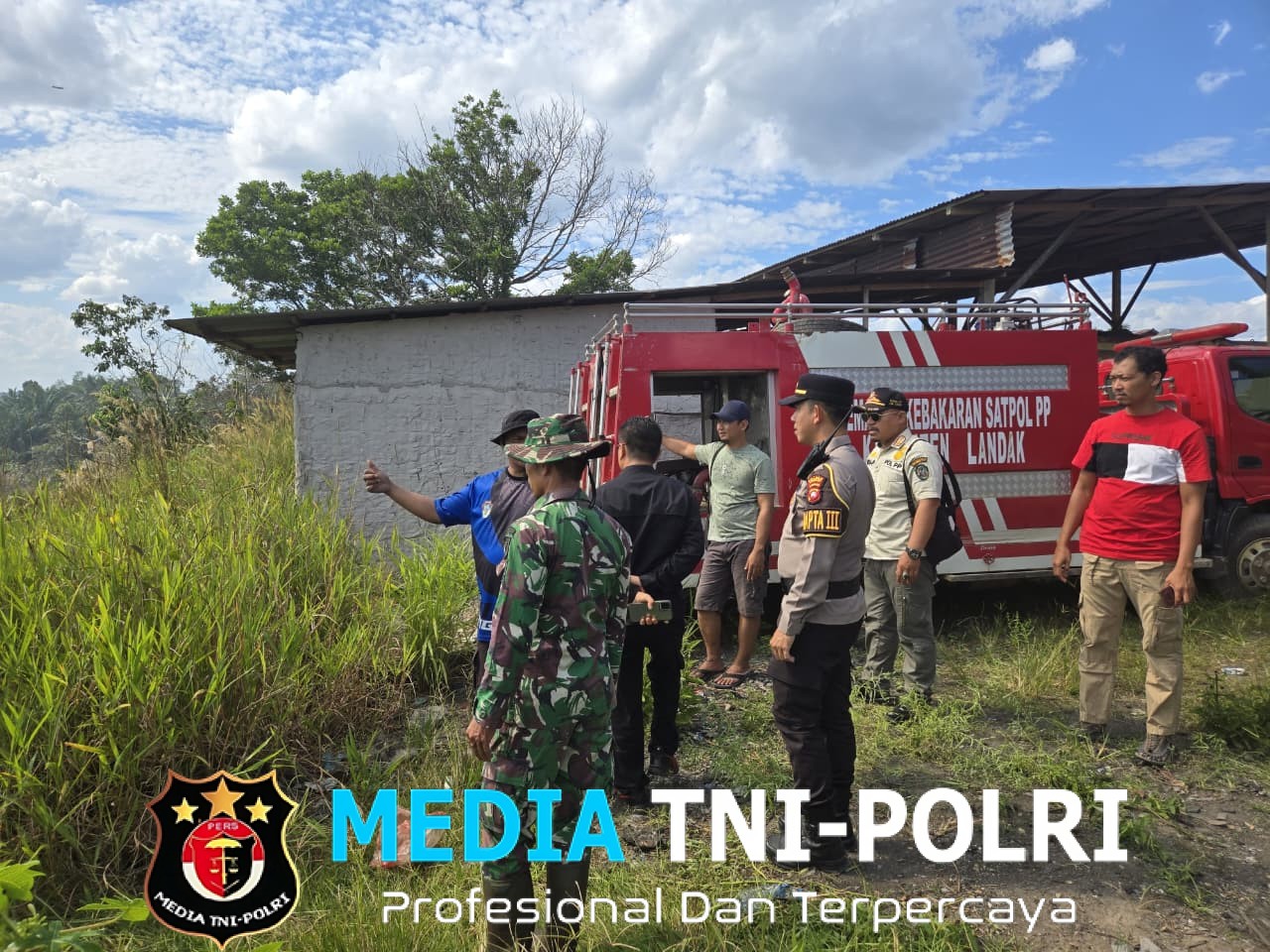 Kepedulian Bersama, Karhutla 4 Lahan di Landak Berhasil Ditangani