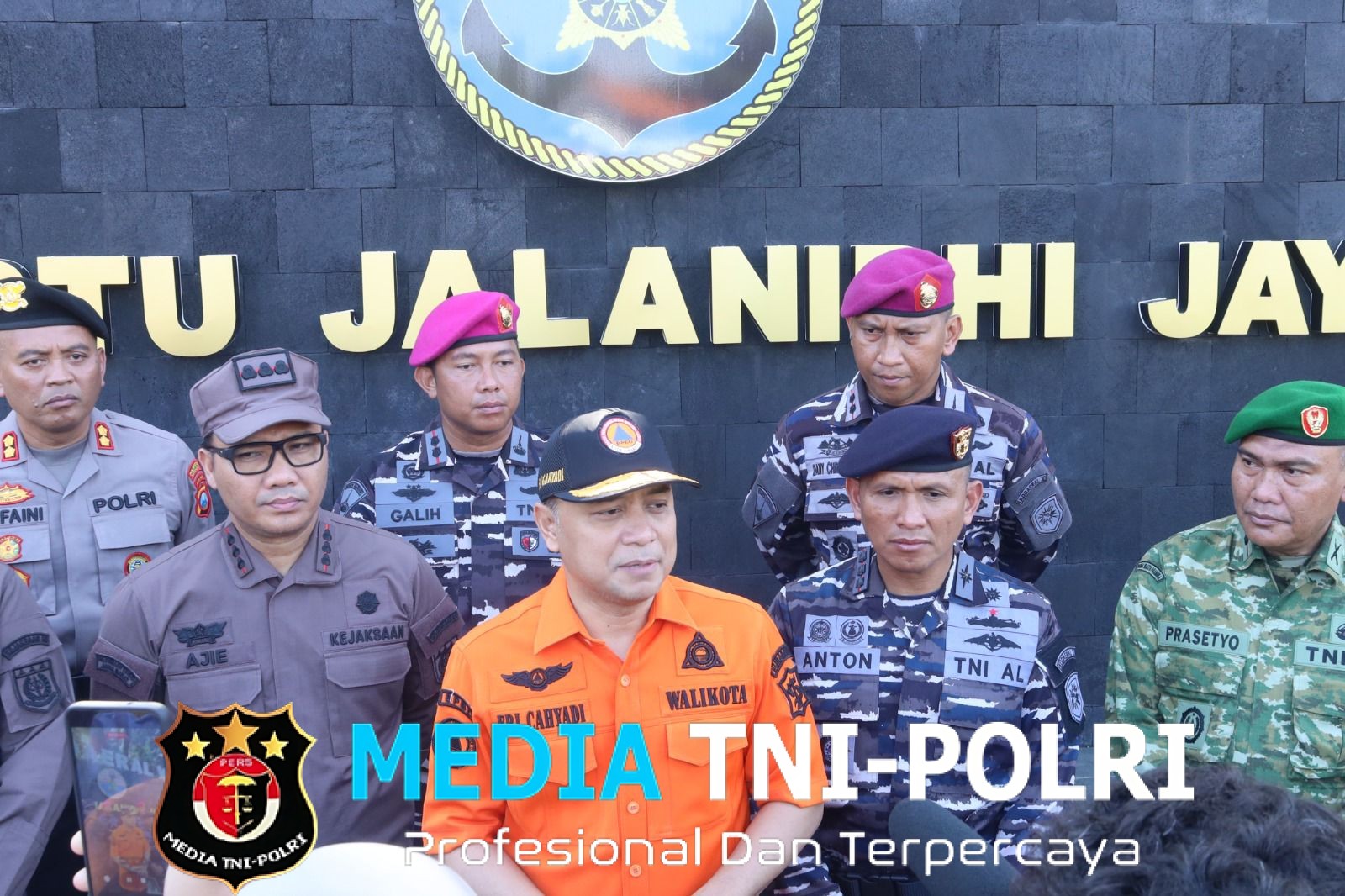 Kodaeral V Hadiri Apel Gelar Pasukan Penanggulangan Bencana Kota Surabaya Tahun 2026