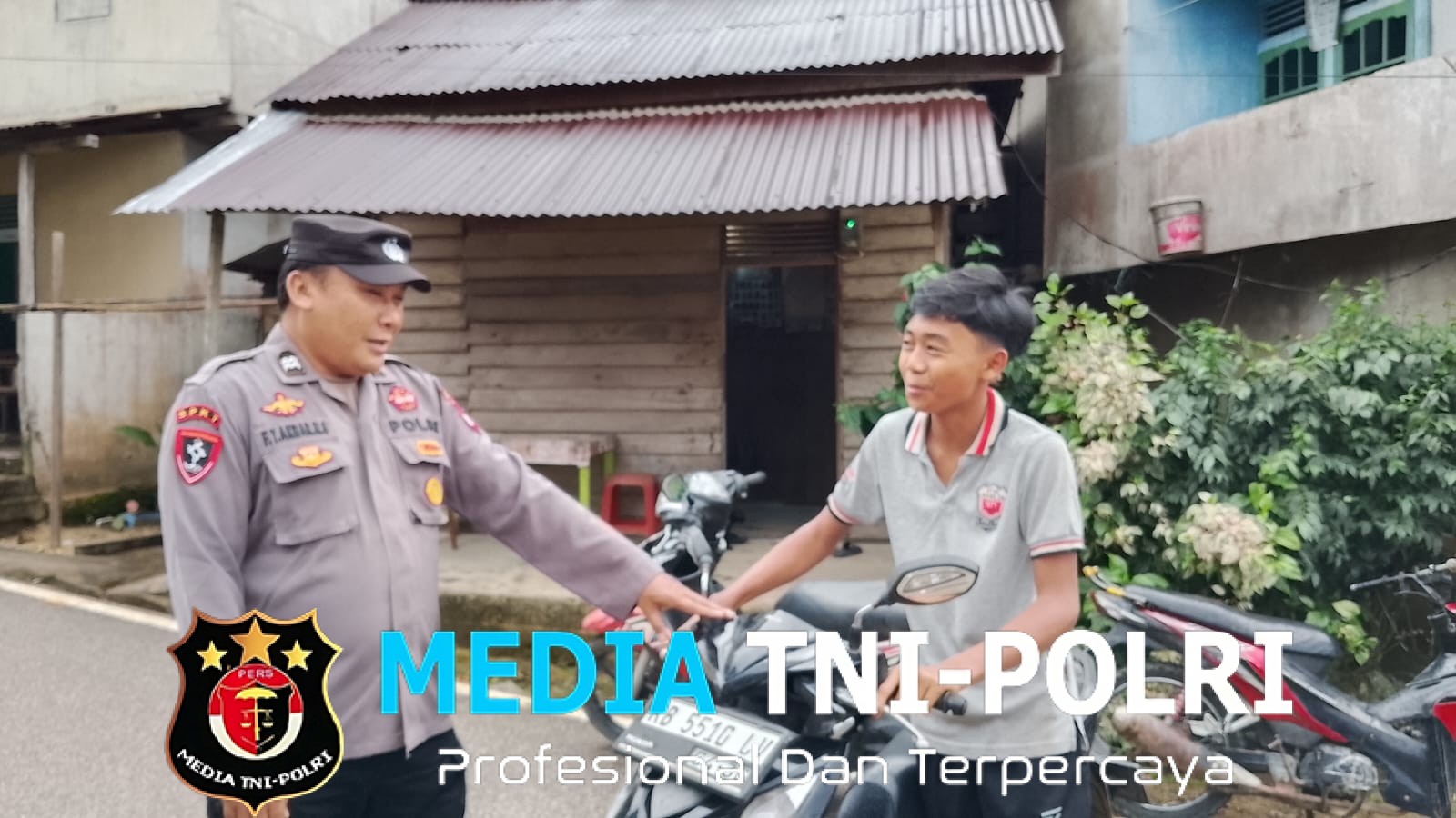 Intensifkan Patroli Kamtibmas Ciptakan Situasi Aman dan Kondusif di Wilkum Polsek Kuala Behe