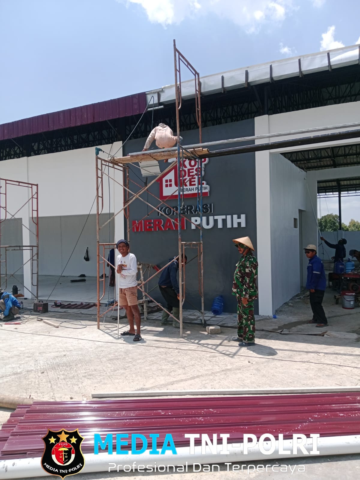 Pembangunan Gedung KDMP Desa Trukan Dikebut