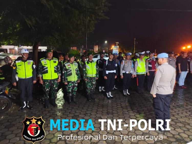 Polres Lampung Utara Bersama TNI Gelar Patroli dan Razia di Tempat Karaoke dan Hotel
