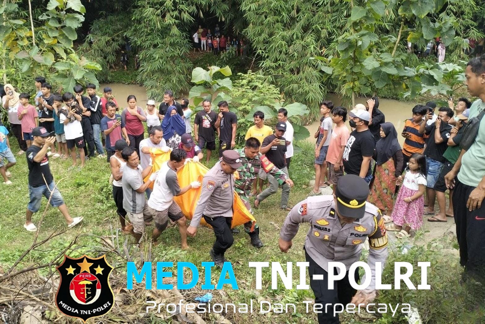 Setelah Dilaporkan Hilang, Mbah Kaliman Ditemukan Tak Bernyawa di Aliran Sungai Gadingrejo