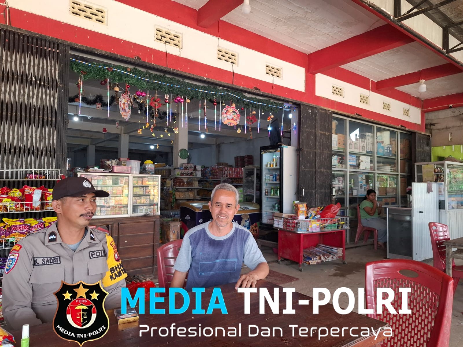 Tingkatkan Kondusifitas Kamtibmas, Personel Polsek Kuala Behe Patroli