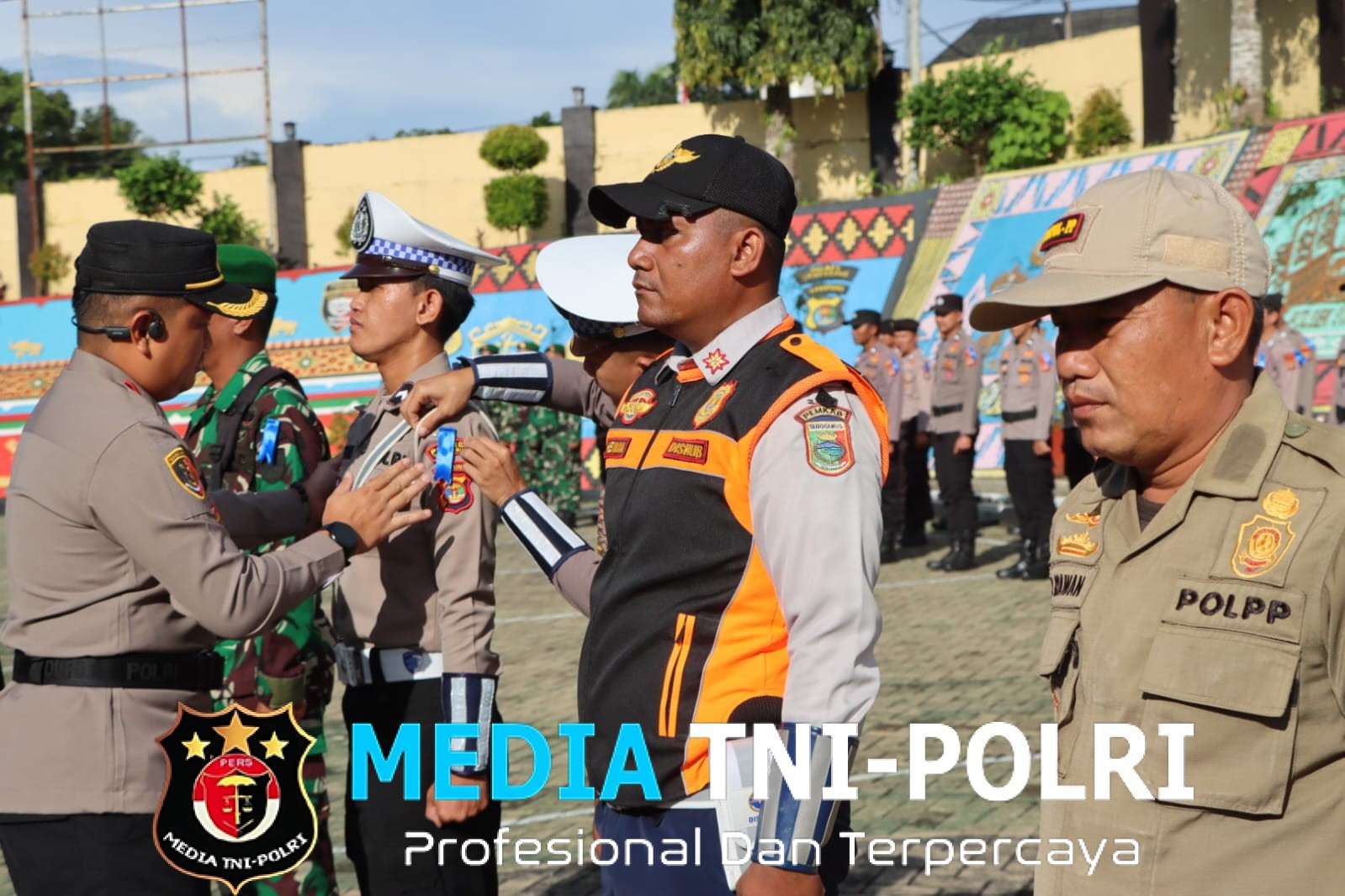 Polres Tanggamus Gelar Apel Operasi Keselamatan Krakatau 2026, Libatkan TNI dan Instansi Terkait