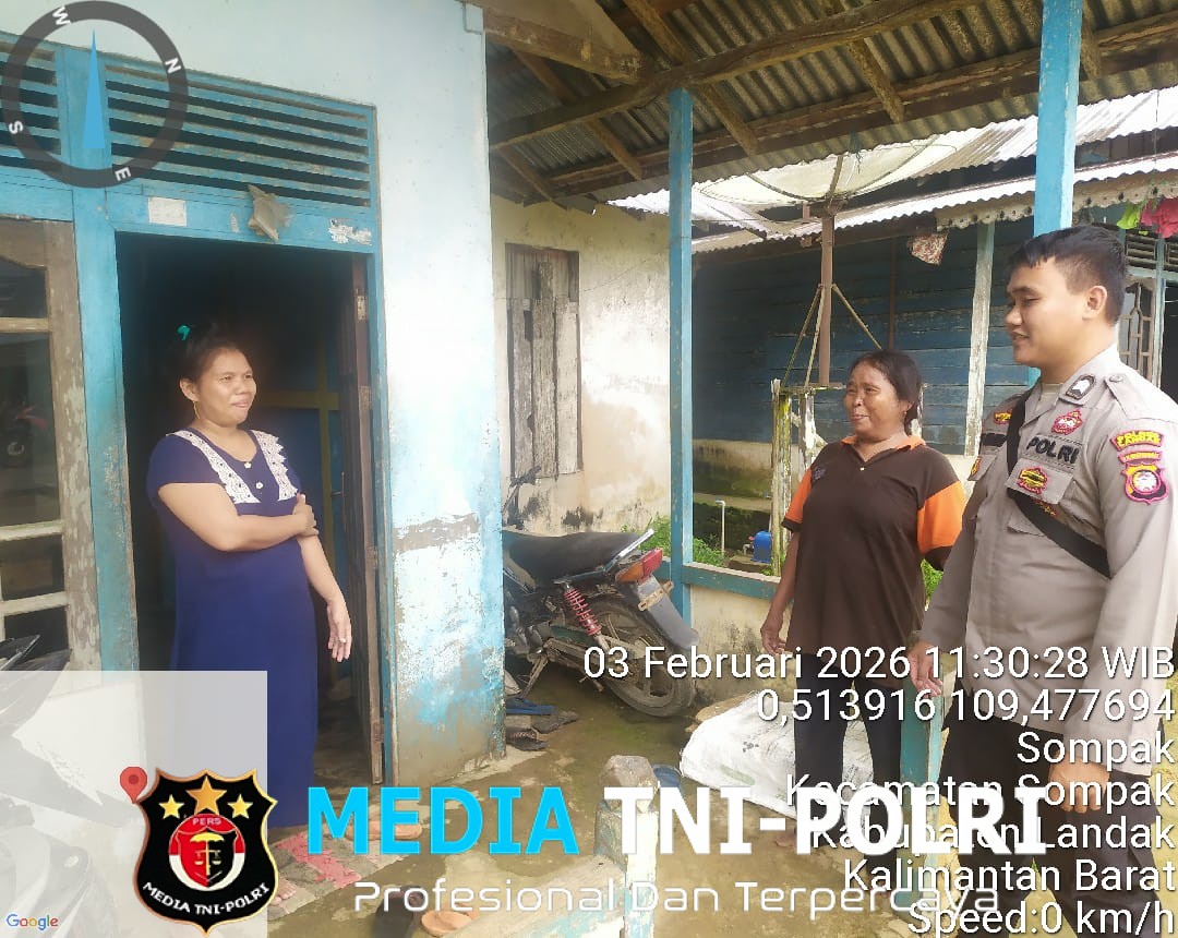 Subsektor Sompak Intensifkan Patroli Kamtibmas di Siang Hari