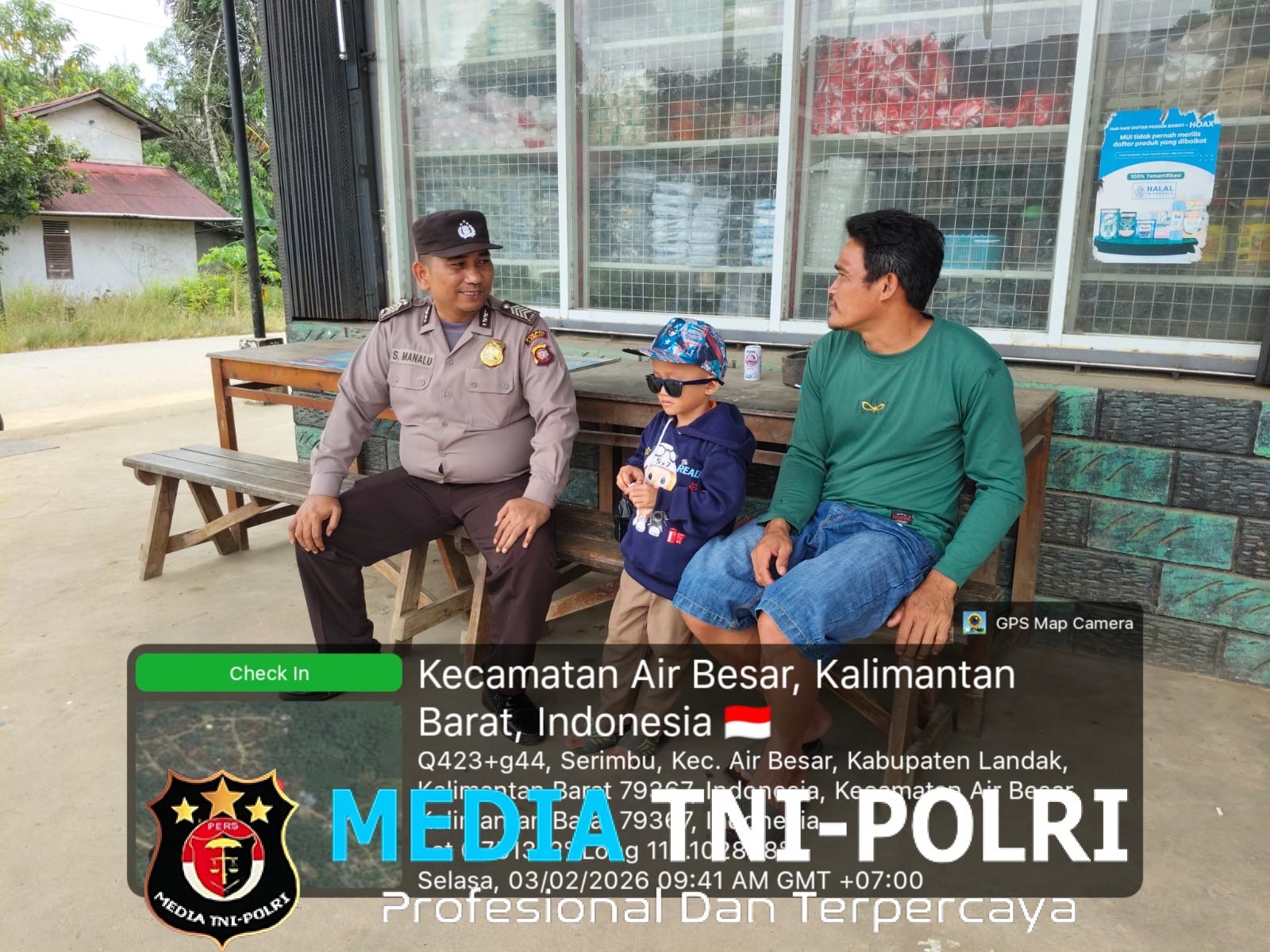 Sapa Warga, Polisi Bangun Sinergi Jaga Keamanan Lingkungan