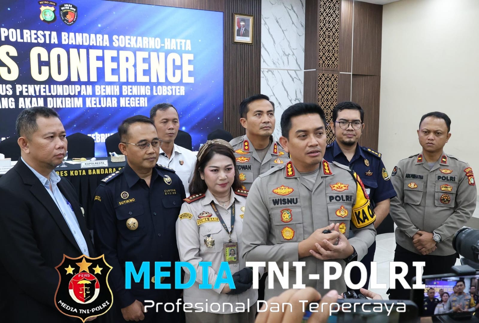 Polresta Bandara Soetta Gagalkan Penyeludupan Benih Bening Lobster Senilai Rp4,28 Miliar