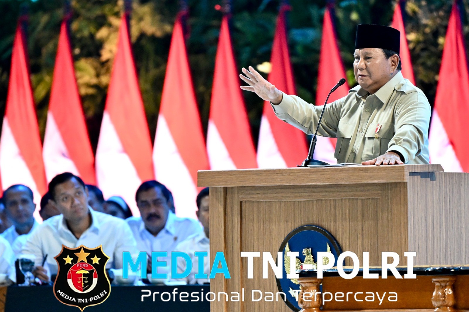 Kasad Hadiri Rakornas 2026, Presiden Prabowo  Pemimpin Harus Bekerja untuk Rakyat