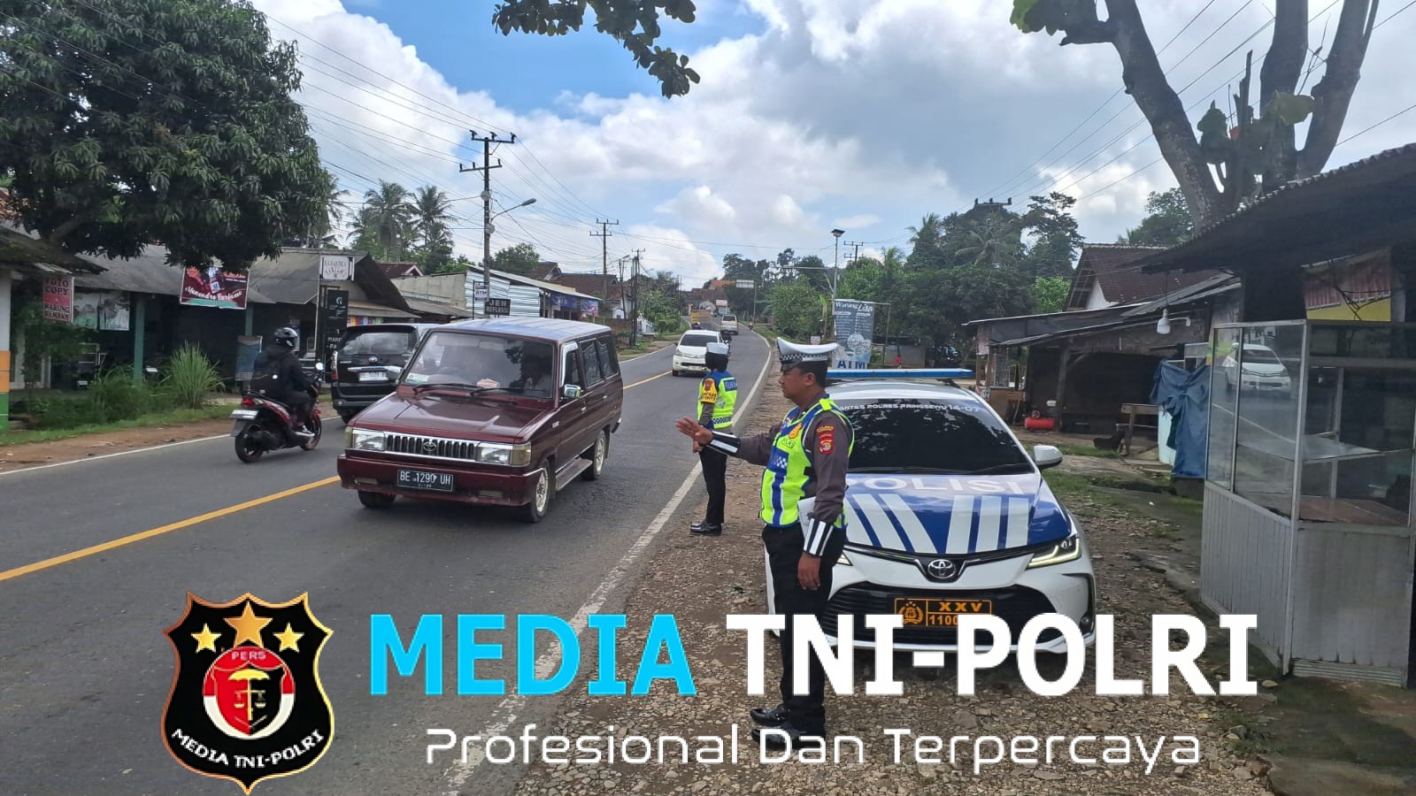 Tingkatkan Kesadaran Berlalu Lintas, Polres Pringsewu Gencarkan Patroli dan Edukasi