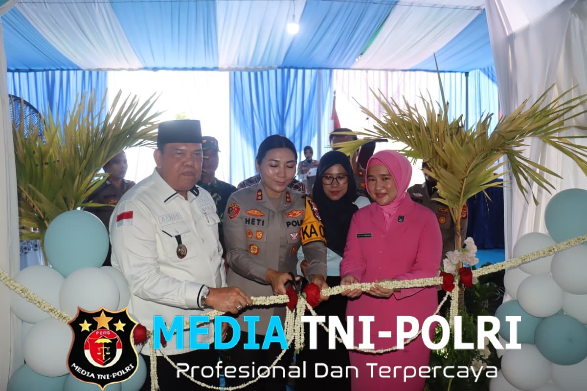 Kapolres Lampung Timur Resmikan Grand Opening SPPG Polres Lampung Timur di Way Bungur