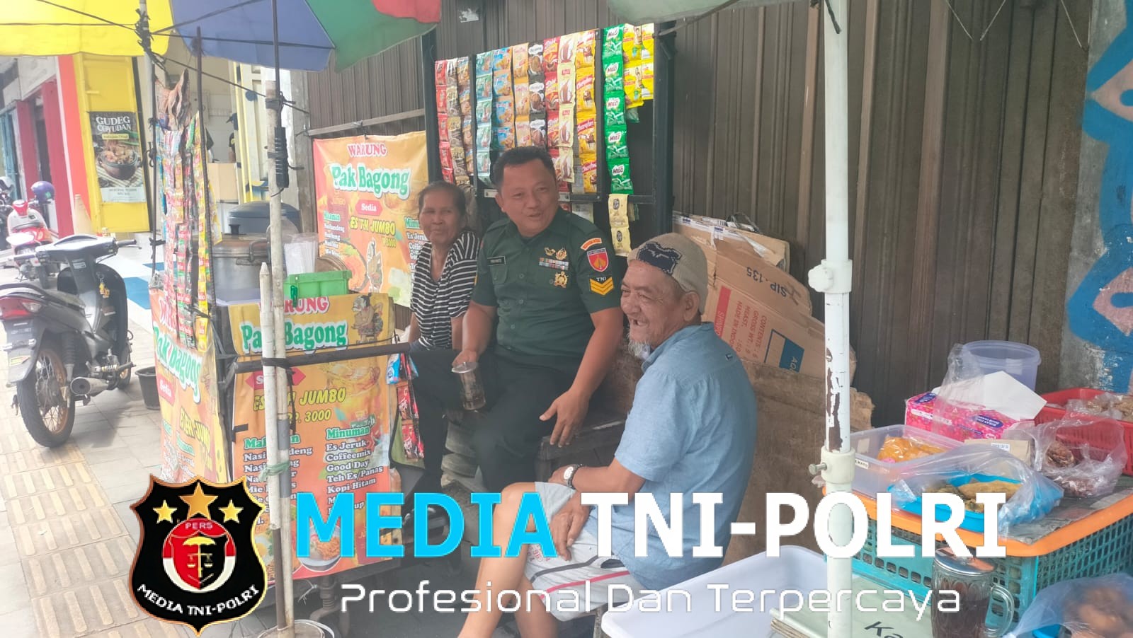 Pelaku UMKM Jadi Sasaran Komsosnya Babinsa Kemlayan