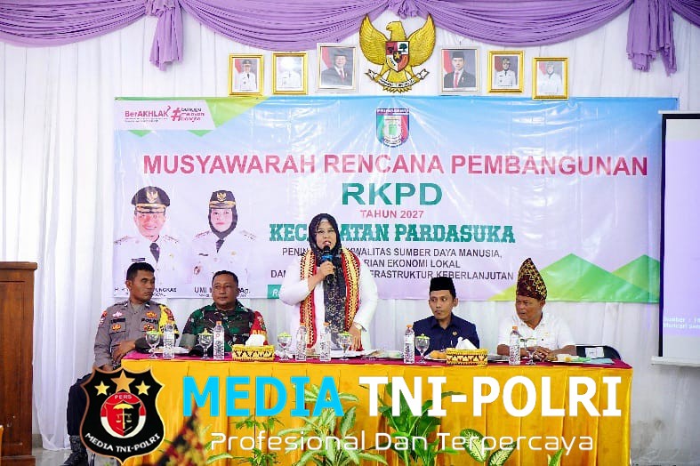 Di Buka Wakil Bupati Pringsewu Umi Laila Kecamatan Pardasuka Gelar Musrenbang RKPD 2027