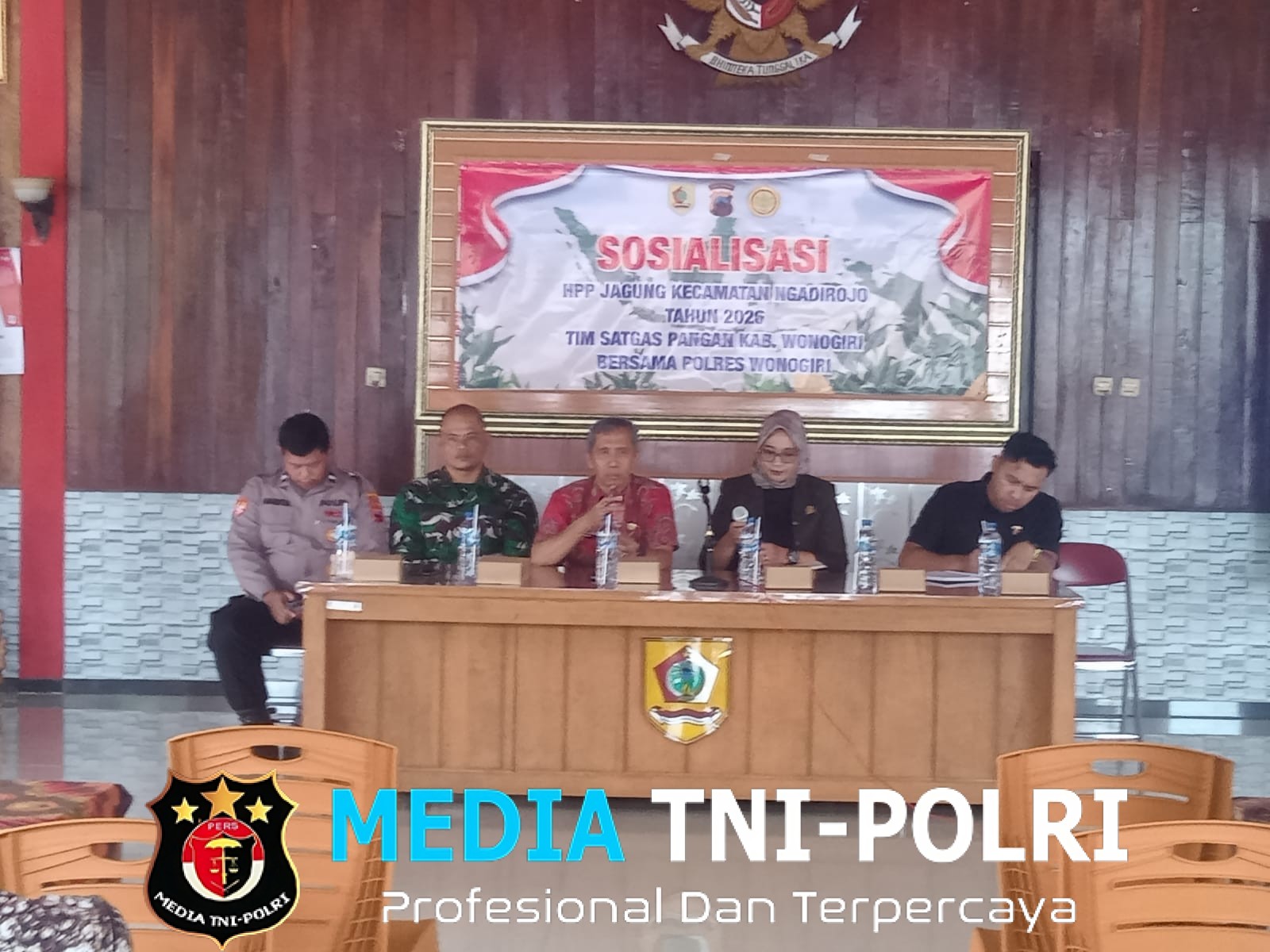 Polres Wonogiri Sosialisasikan HPP Jagung 2026 di Ngadirojo, Petani Diminta Tak Rugi Harga