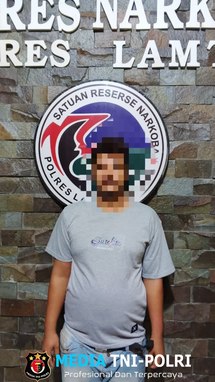 Gunakan Sabu, Seorang Warga Ditangkap Polres Lampung Timur