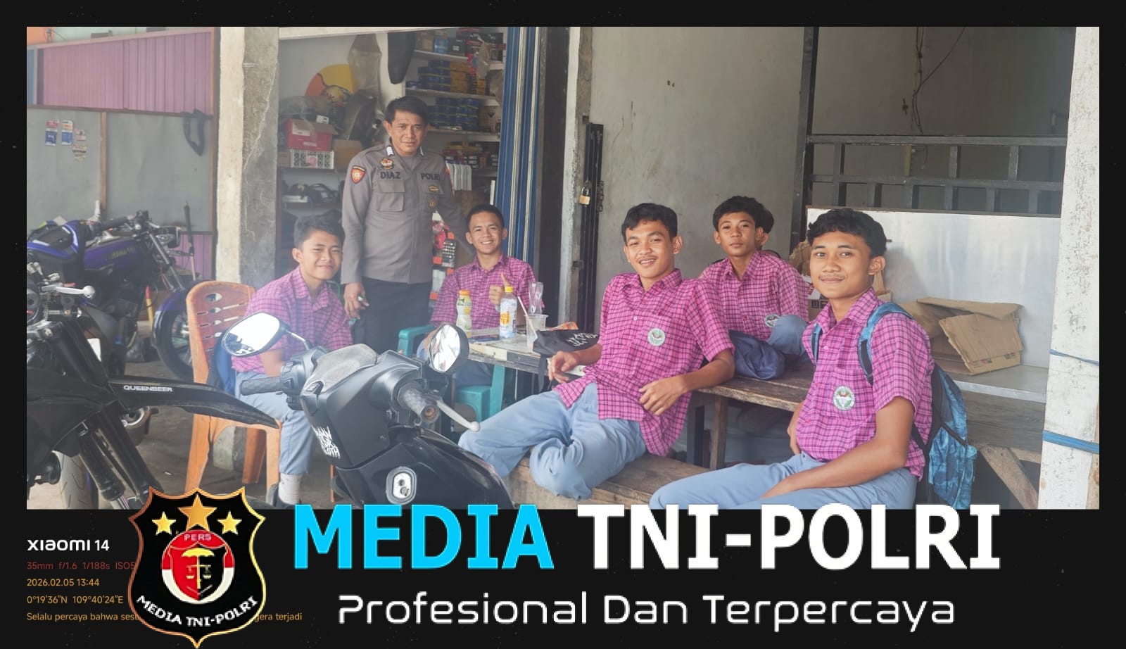 Saat Pelajar Nyantai, Polisi Datang Bawa Pesan Penting Stop Bullying!