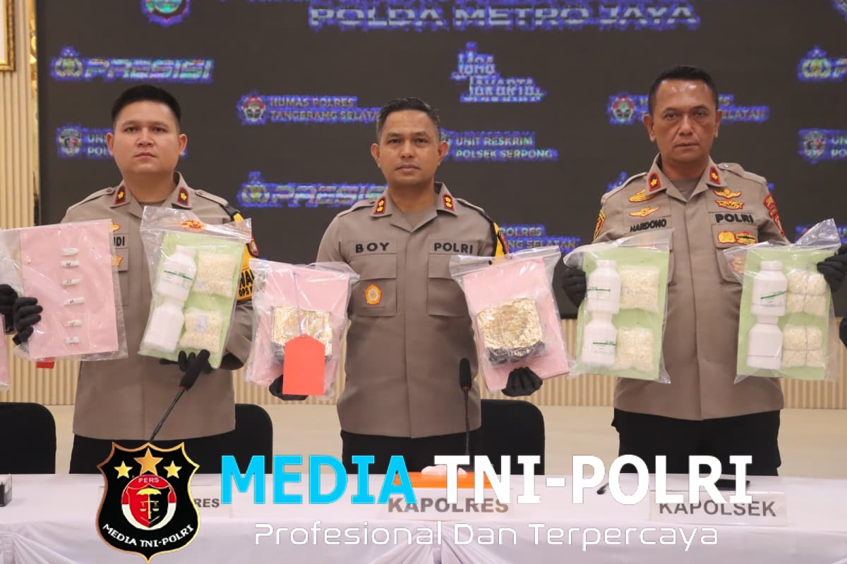 Pengungkapan Kasus Narkoba Jenis Sabu Seberat 2,1 Kilo Gram Oleh Unit Reskrim Polsek Serpong Tangerang