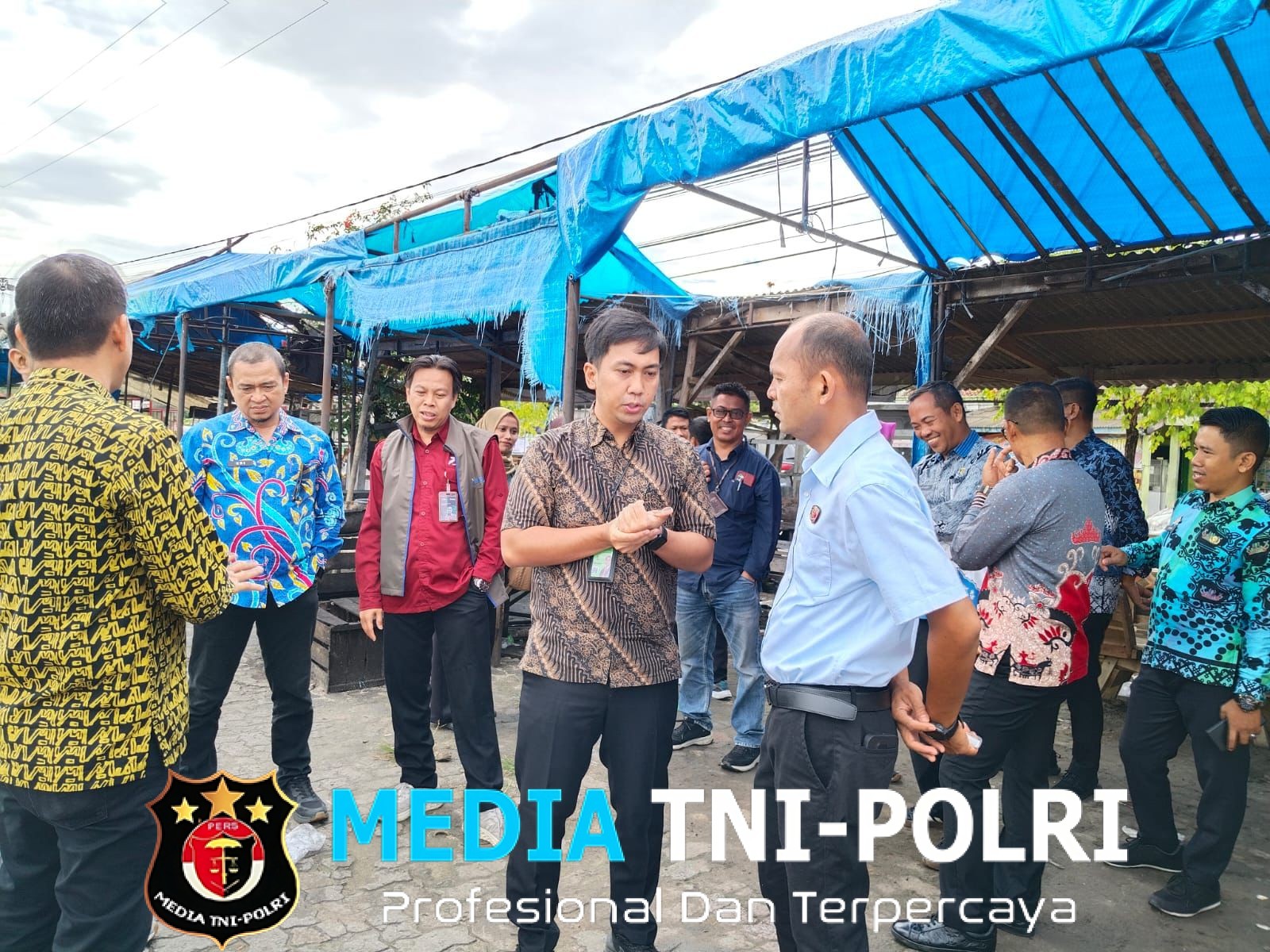 Jelang Ramadhan, Satgas Pangan Polres Tulang Bawang Barat Hadiri Kegiatan pengecakan harga barang kebutuhan pokok dan barang penting