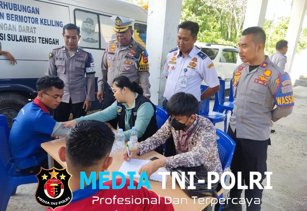 Pastikan Armada Layak Jalan, Polda Sulteng Gelar Ramp Check Massal di Operasi Keselamatan Tinombala 2026