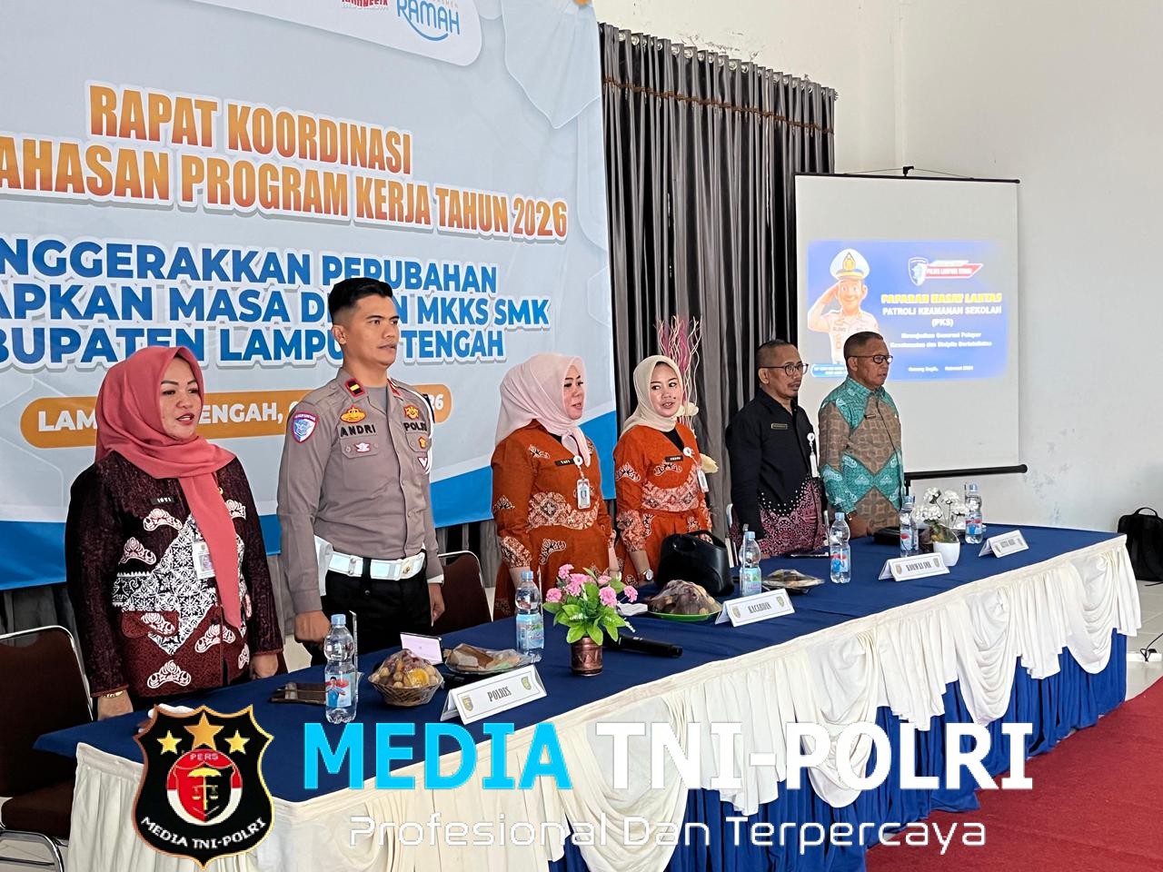 Lewat Ops Keselamatan Krakatau 2026, Satlantas Polres Lampung Tengah Perkuat PKS di Lingkungan Sekolah