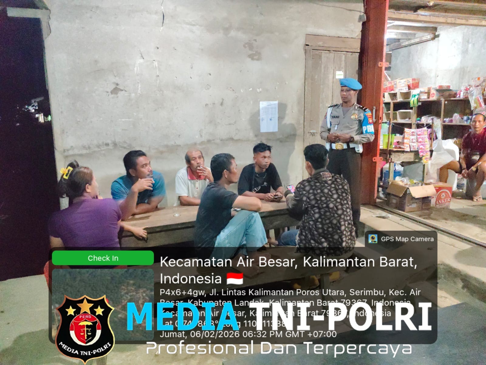 Polisi Tingkatkan Keamanan Lewat Patroli Malam dan Himbauan Kamtibmas