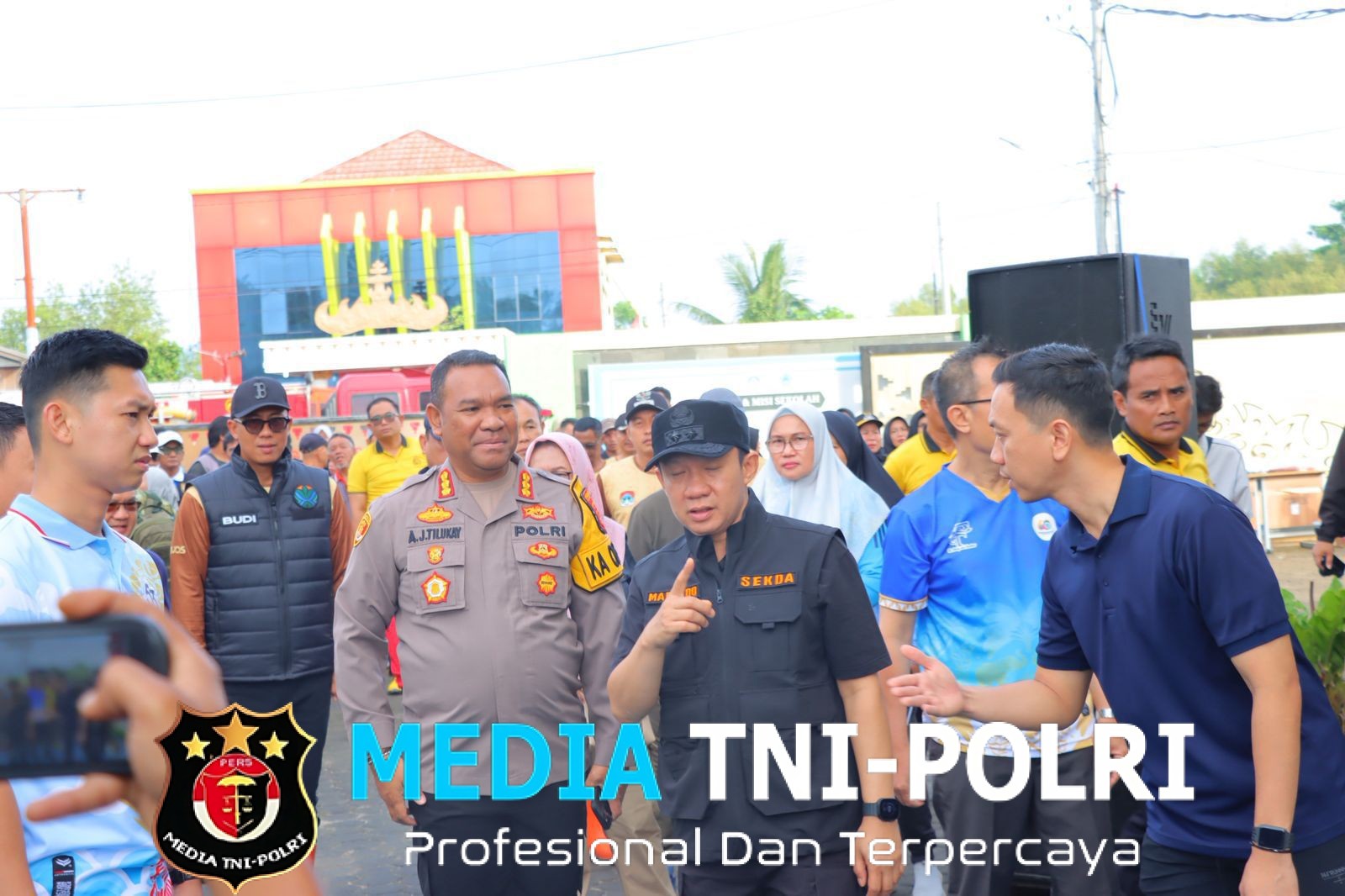 Polda Lampung bersama Polresta Bandar Lampung Gelar Kurvei Serentak di Sejumlah Wilayah Bandar Lampung
