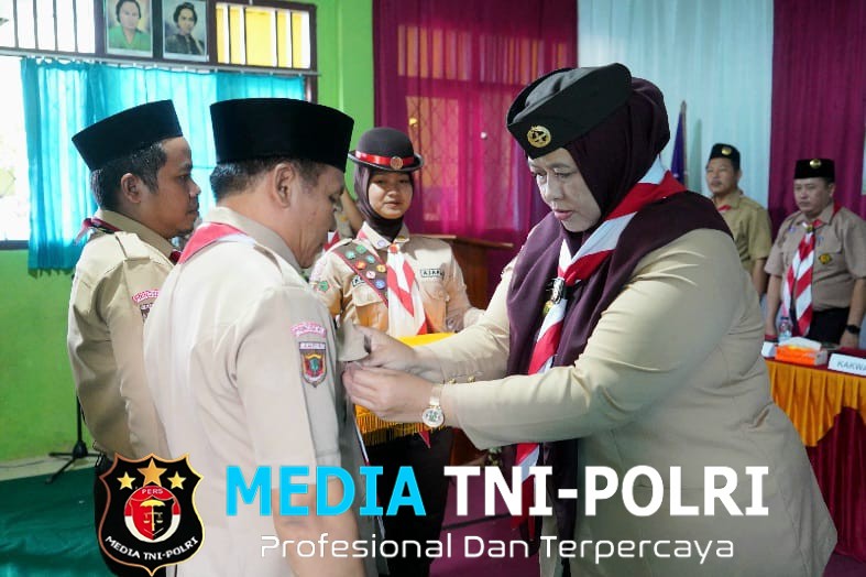 Umi Laila Lantik Sako Pandu Maarif NU Pringsewu