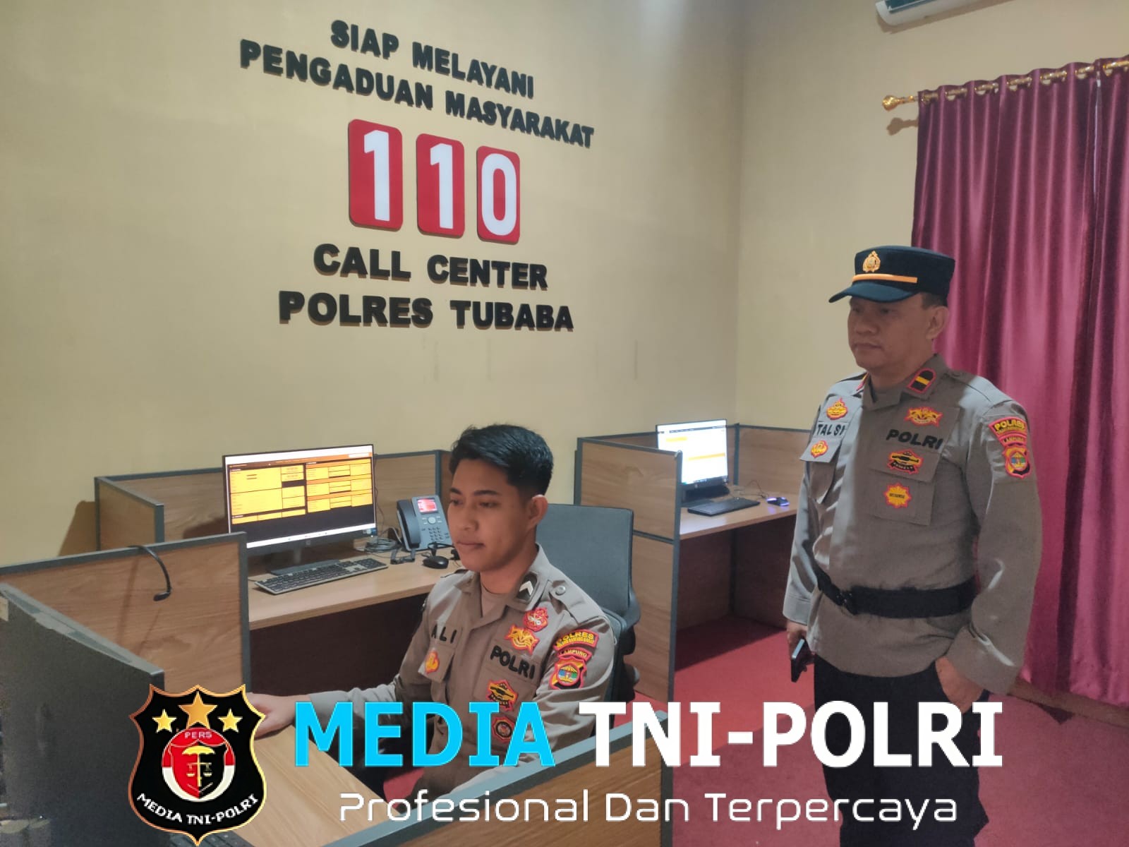 Polres Tulang Bawang Barat Ajak Masyarakat Tak Ragu Lapor Melalui Call Center 110, Siap Layani Masyarakat