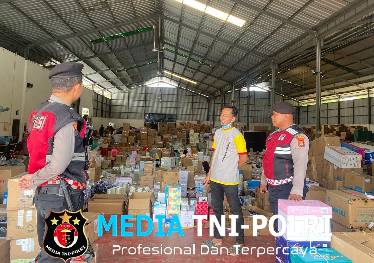 Sat Samapta Polres Lampung Tengah Gencarkan Patroli Cipta Kondisi Jaga Kamtibmas