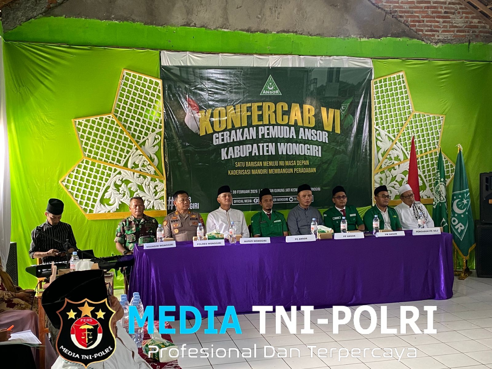 Konfercab VI GP Ansor Wonogiri Berlangsung Kondusif, Sunarto Terpilih Ketua Periode 2026–2030