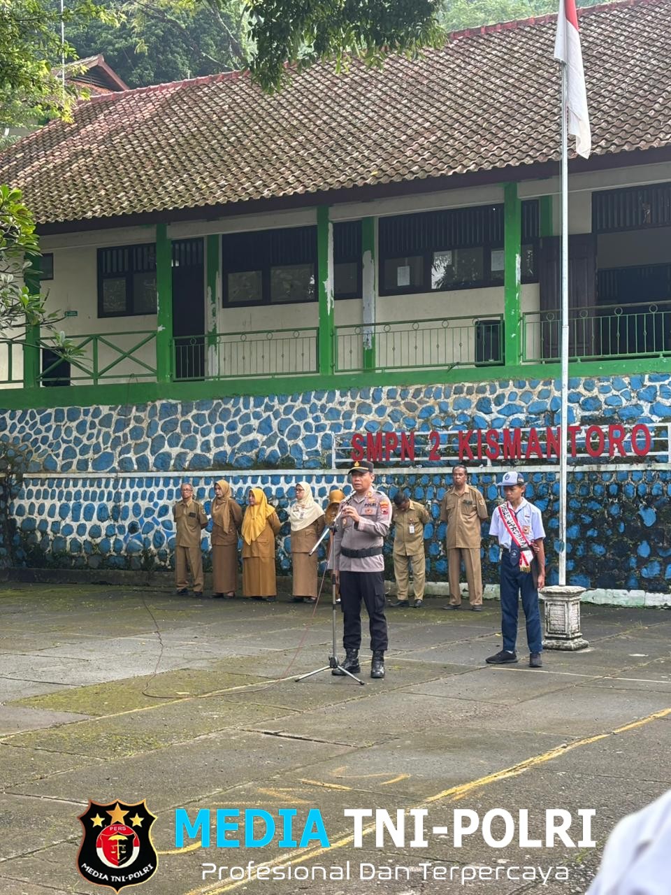 Police Goes to School di Kismantoro, Polri Perkuat Edukasi Cegah Bullying dan Kekerasan Seksual Anak