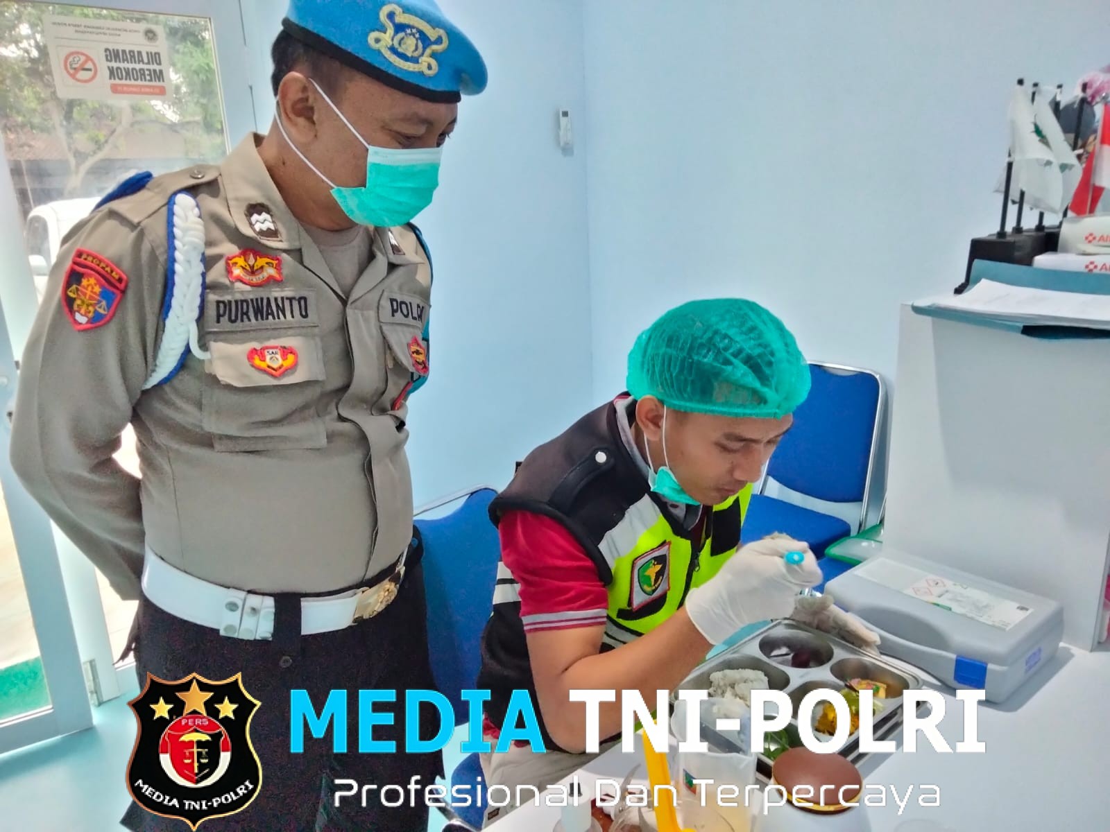 Sidokkes Polres Wonogiri Cek Keamanan Makanan di SPPG Eromoko, Pastikan Layak dan Aman Dikonsumsi