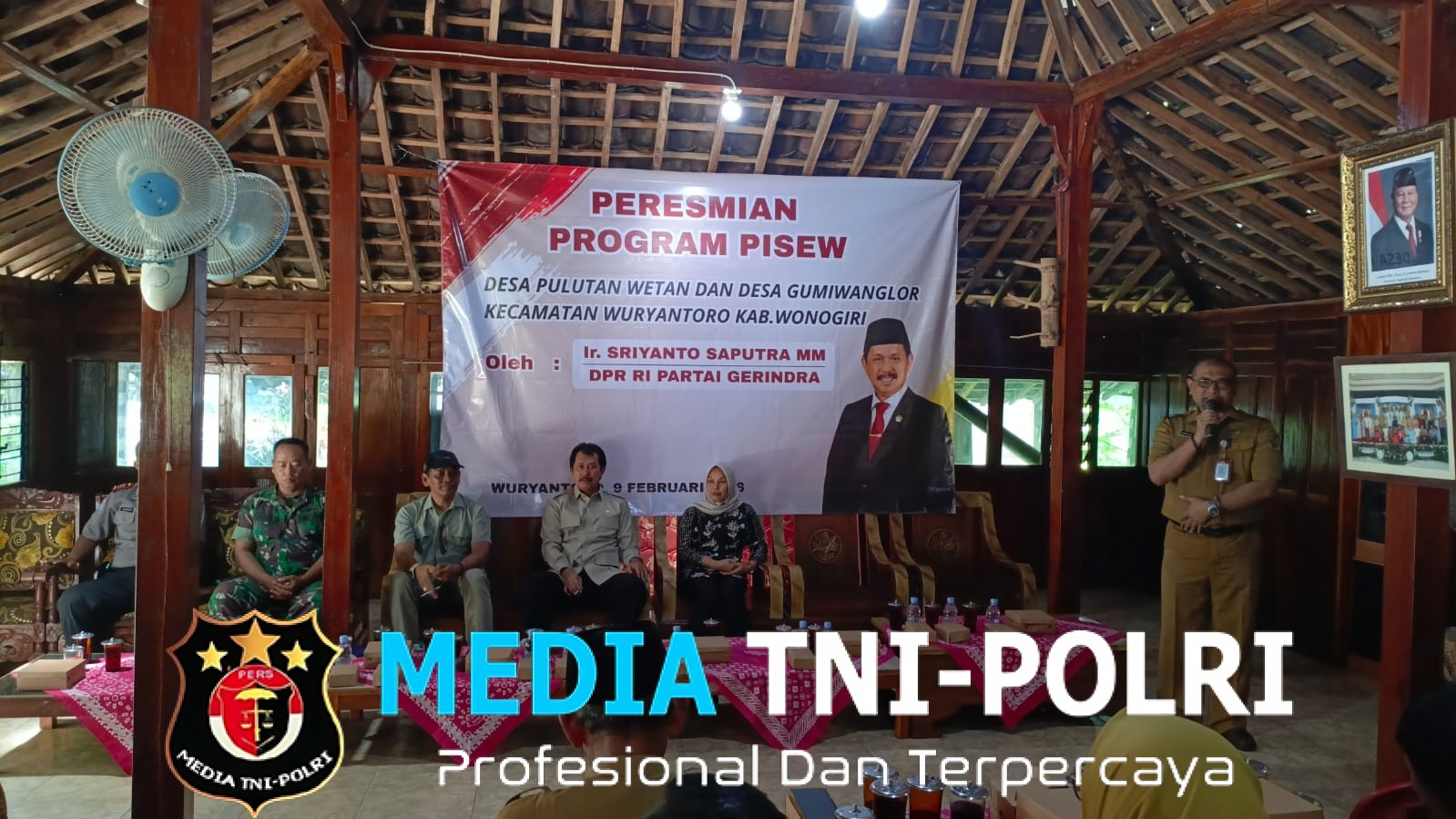 Program PISEW di Wuryantoro Resmi Diluncurkan, Polri Pastikan Kegiatan Berjalan Aman dan Kondusif