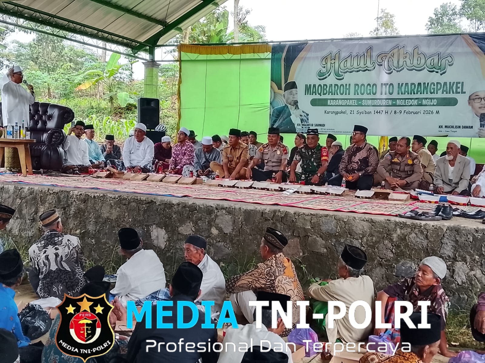 Sambut Ramadhan 1447 H, Babinsa Klego Hadiri Pengajian Sadranan Perkuat Iman dan Persatuan Warga