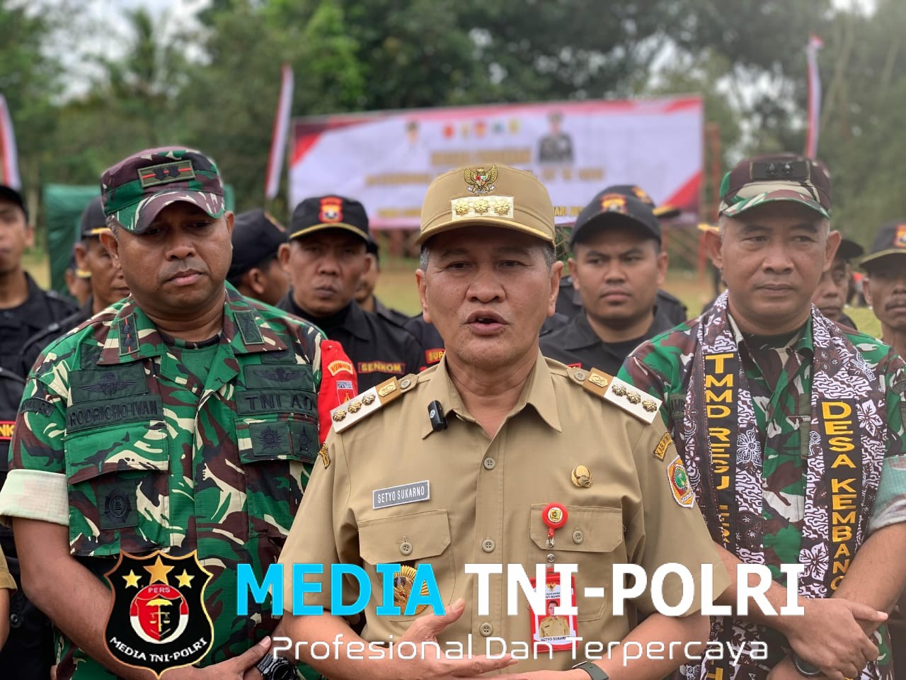 Bupati Wonogiri  TMMD Menjadi Kekuatan Luar Biasa Dalam Mewujudkan Kemajuan Desa