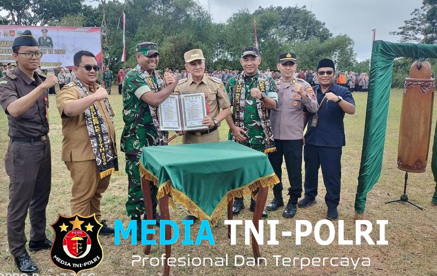 TMMD Reguler ke-127 Resmi Dibuka di Jatipurno, Sinergi TNI–Polri Dorong Pembangunan Desa