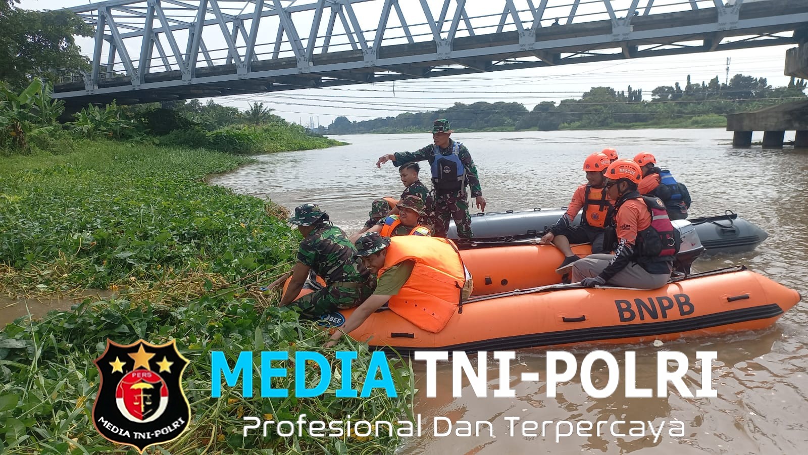 Mayor Czi Supaat Pimpin Aksi Bersih Sungai Brantas di Mojokerto, TNI–Polri dan Instansi Terkait Turun Langsung