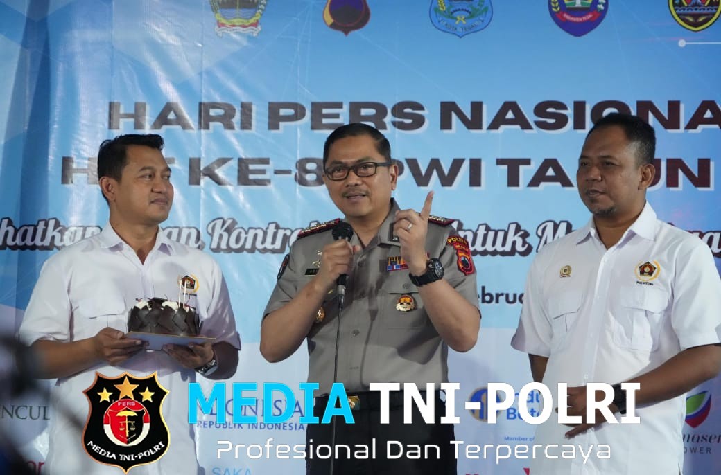 Hadiri Tasyakuran HPN 2026 dan HUT ke-80 PWI, Kabid Humas Polda Jateng Sebut Insan Pers Sebagai Mitra Utama Harkamtibmas