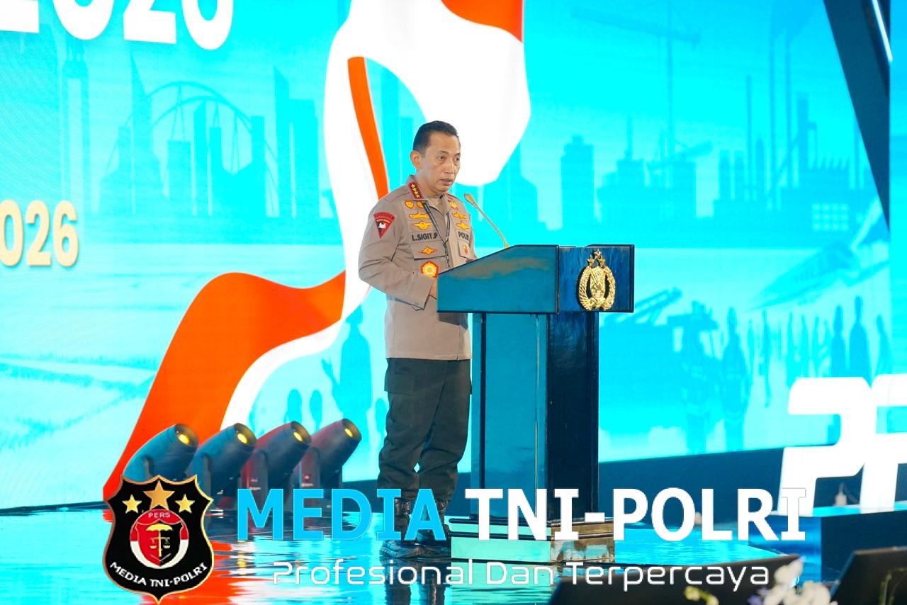 Beri Arahan di Rapim Polri, Kapolri Tegaskan Dukung-Kawal Penuh Program Pemerintah