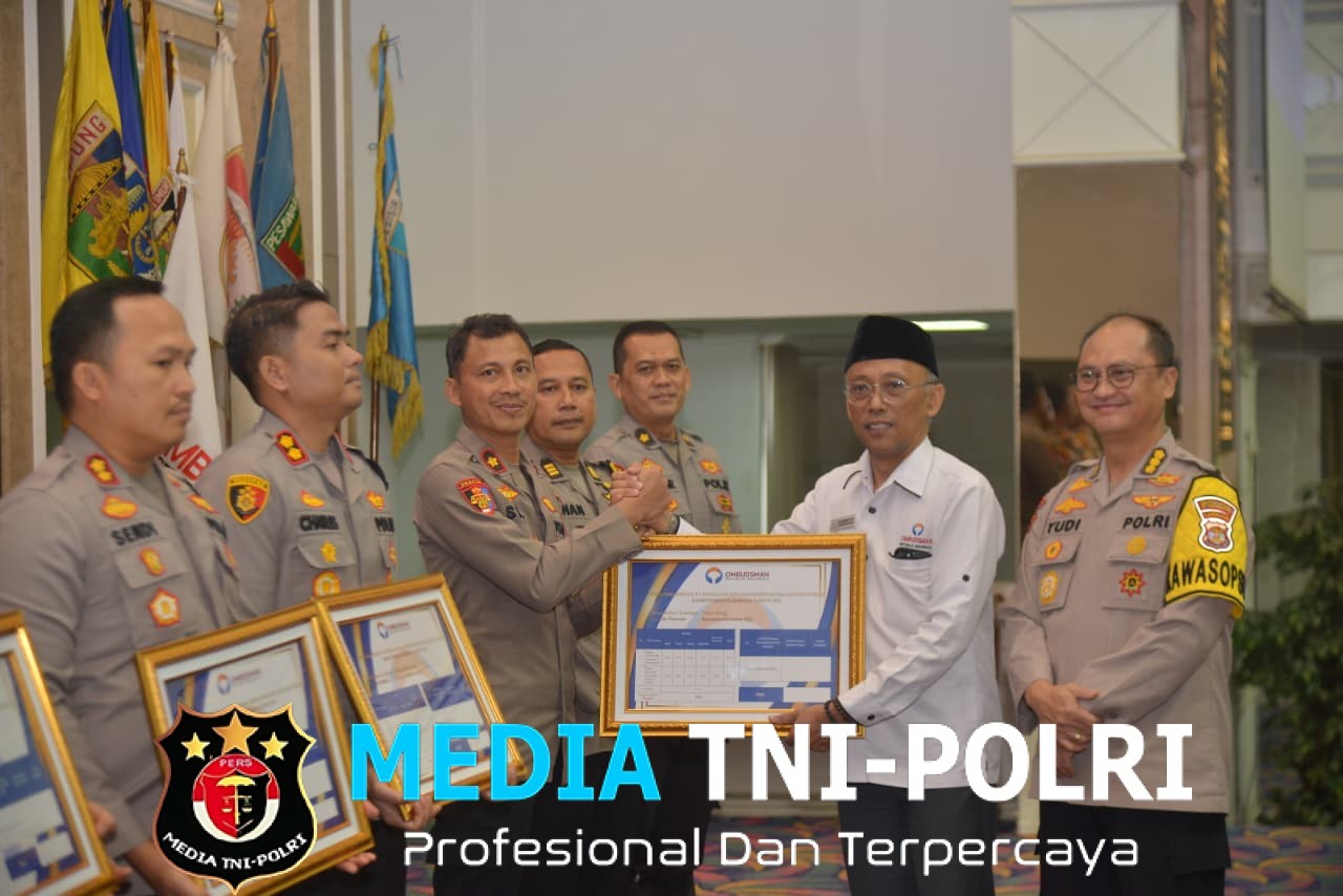 Polres Mesuji Terima Penghargaan dari Ombudsman RI dalam Penilaian Maladministrasi Pelayanan Publik Tahun 2025