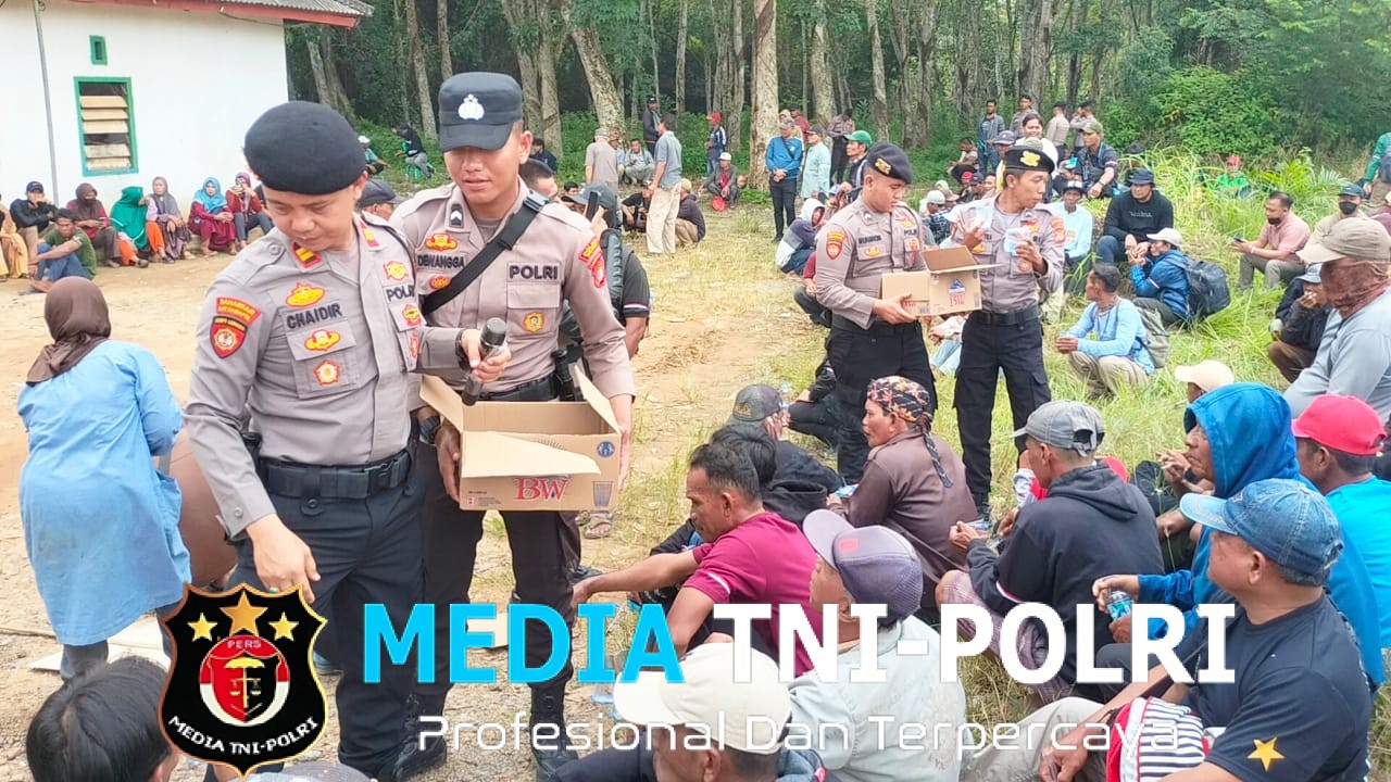 Jaga Kondusifitas Dialog, Polres Mesuji Kedepankan Pendekatan Persuasif saat Amankan Unjuk Rasa