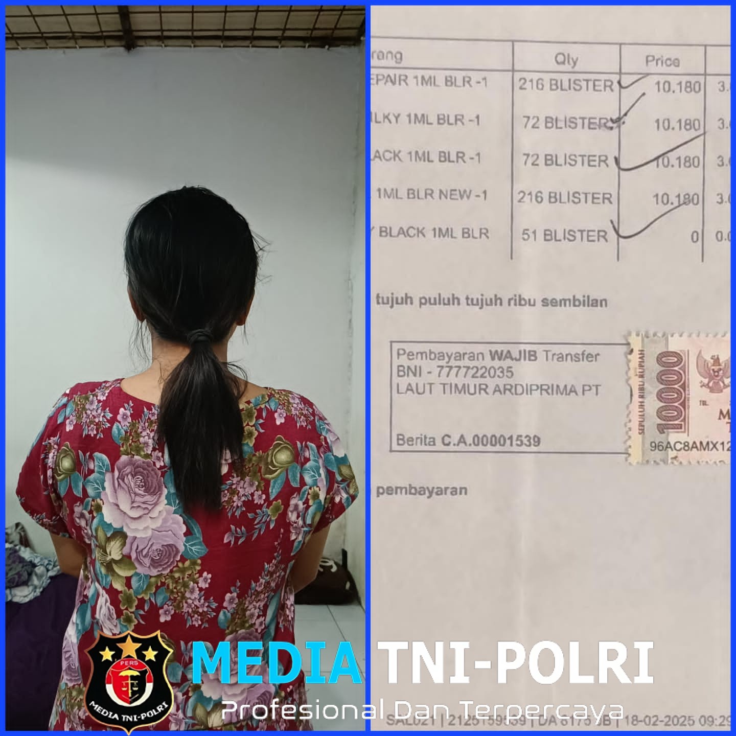 Unit Reskrim Polsek Ketapang Ungkap Kasus Penggelapan di PT Laut Timur Adiprima Sampit