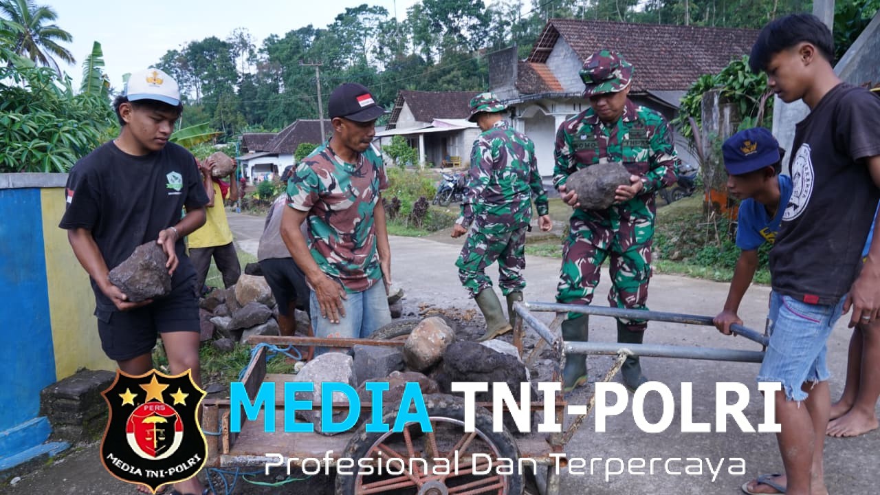 Akselerasi Pembangunan, Material Jembatan TMMD Ke 127 Mulai Didrop Di Desa Krisik